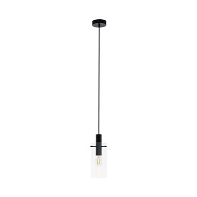 Eurolux - Montefino 1LT Pendant 110mm Black