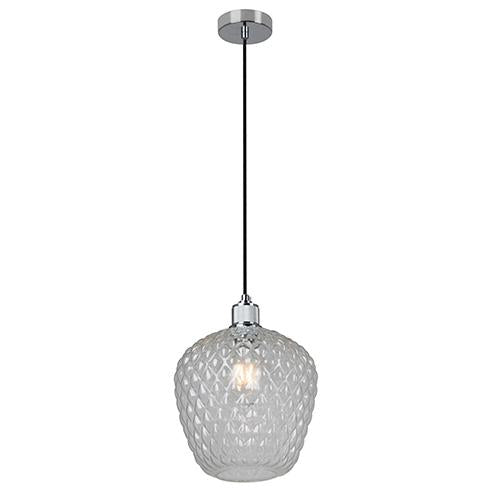 Eurolux - Oslo Pendant 250mm Clear Glass