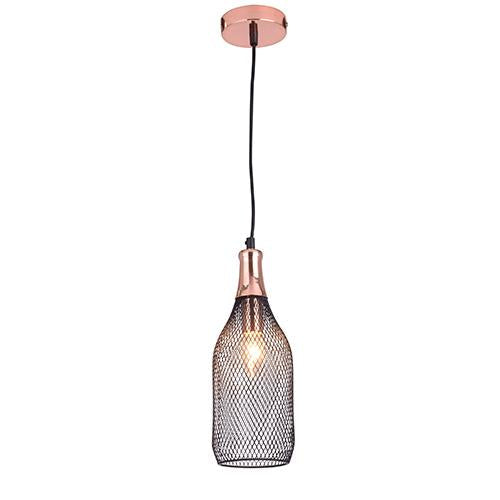 Eurolux - Pendant 110mm Copper/Black