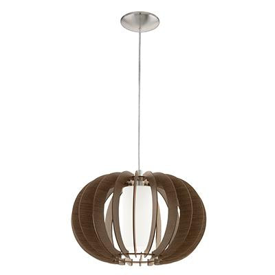 Eurolux - Stellato1 Pendant 405mm Dark Wood