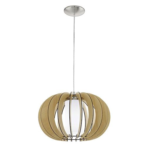 Eurolux - Stellato1 Pendant 405mm Maple