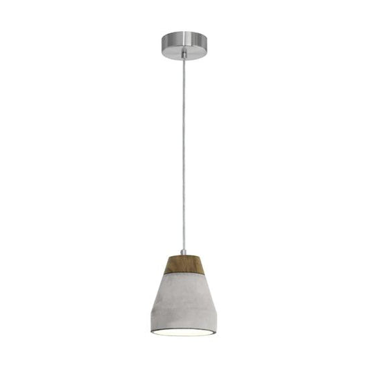 Eurolux - Tarega 1LT Pendant 150mm Grey/Brown