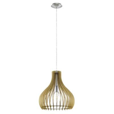 Eurolux - Tindori Pendant 380mm Maple