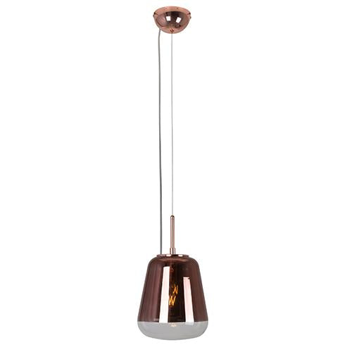 Eurolux - Toledo Pendant Copper Transparent Copper Glass