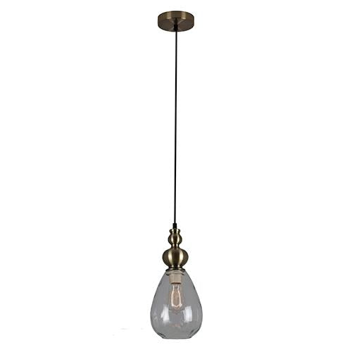 Eurolux - Victoria Pendant 160mm Clear Glass