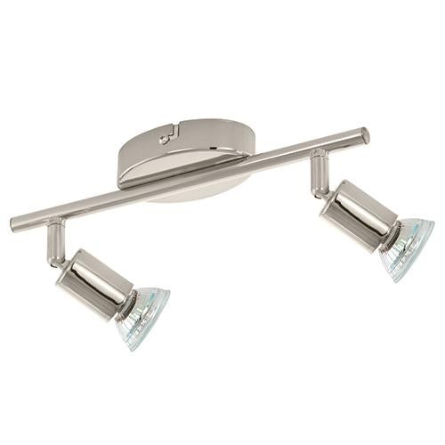 Eurolux - Buzz LED 2LT Spot Light 285mm Satin Chrome