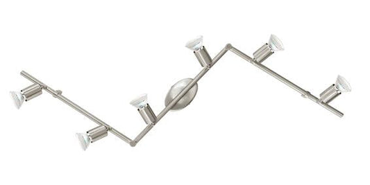 Eurolux - Buzz LED 6LT Spot Light 1050mm Satin Chrome