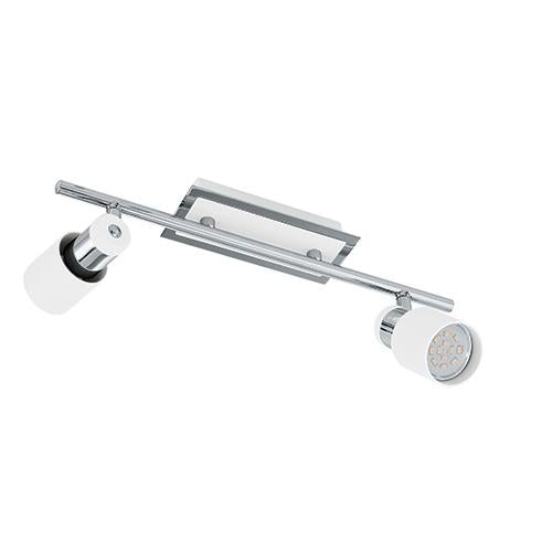 Eurolux - Davida LED 2LT Spotlight 390mm White/Chrome