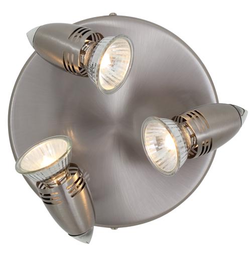 Eurolux - Magnum 3LT Spot Light 180mm Satin Chrome