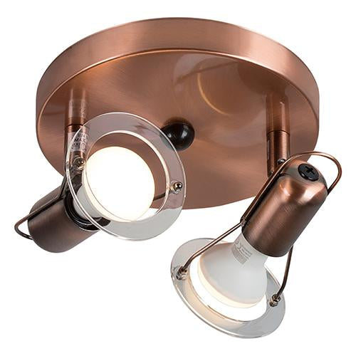 Eurolux - Mini (Discontinued) 2LT R50 Spotlight 190mm Copper