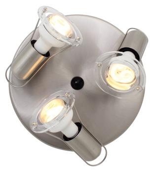 Eurolux - Mini (Discontinued) 3LT R50 Spot Light 240mm Satin Chrome