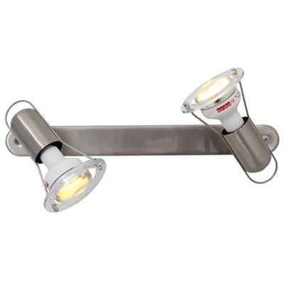 Eurolux - Mini (Discontinued) Bar 2LT R50 Spot Light Satin Chrome