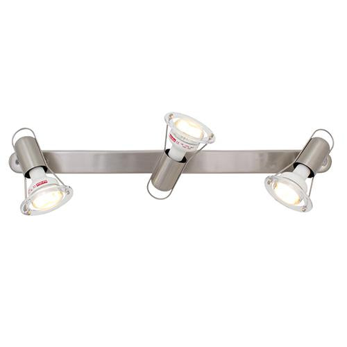 Eurolux - Mini (Discontinued) Bar 3LT R50 Spot Light Satin Chrome