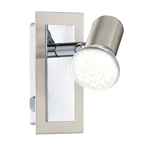 Eurolux - Rottelo LED 1LT Spot Light Satin Chrome