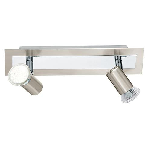 Eurolux - Rottelo LED 2LT Spot Light Satin Chrome