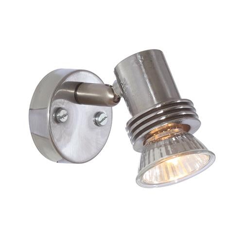 Eurolux - Sahara 1LT Spot Light 60mm Satin Chrome