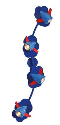 Eurolux - (Discontinued) Spotlight AIRPLANE 4 LT Blue+Red