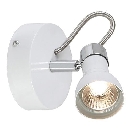 Eurolux - Swan 1Lt Spot Round White & Chrome