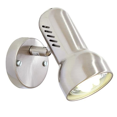 Eurolux - Turbo 1LT R80 Spot Light Satin Chrome