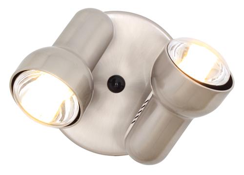 Eurolux - Turbo 2LT R80 Spot Light 190mm Satin Chrome