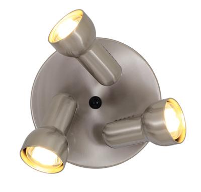 Eurolux - Turbo 3LT R63 Spot Light Satin Chrome