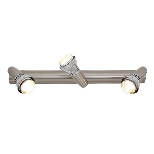 Eurolux - Zap 3LT Spot Light Satin Chrome