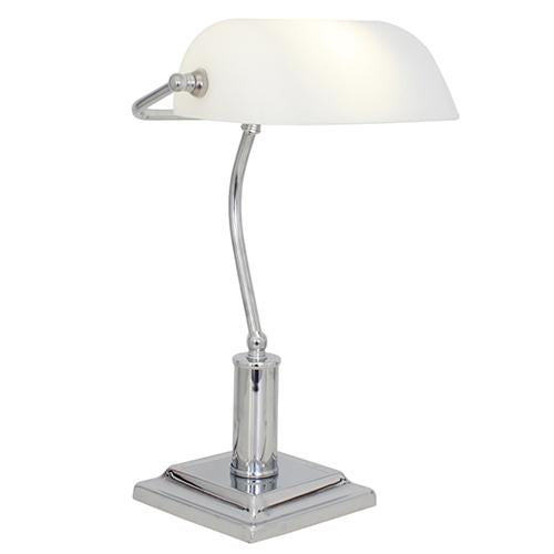 Eurolux - Bankers Table Light 270mm Chrome