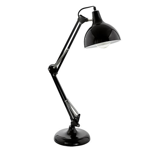 Eurolux - Borgillo AdjusTable Table Lamp 190mm Black