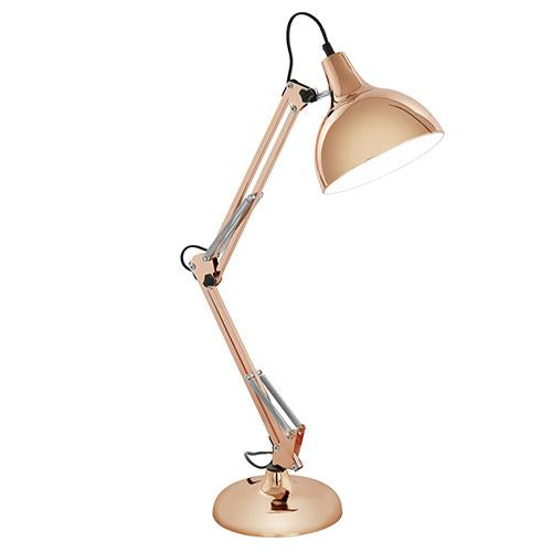 Eurolux - Borgillo AdjusTable Table Lamp 190mm Copper