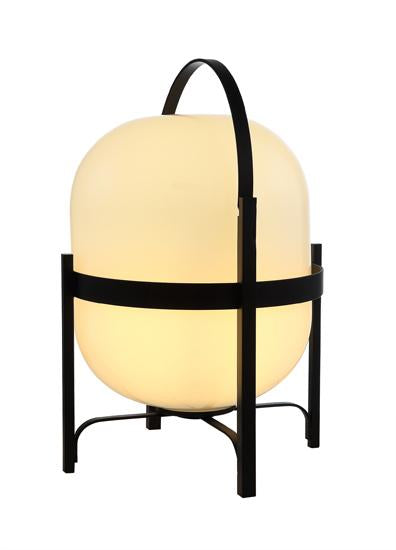 Eurolux - Hallstat Table Lamp 390mm Opal Glass