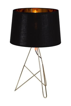 Eurolux - Taylor Table Lamp 320mm Brass/Black