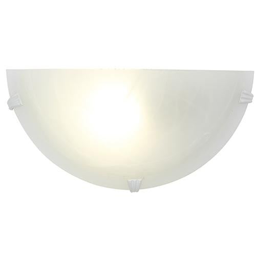 Eurolux - Alabaster Wall Light 300mm White