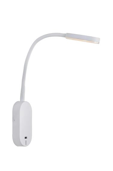 Eurolux - Burj USB Wall Light 100mm White