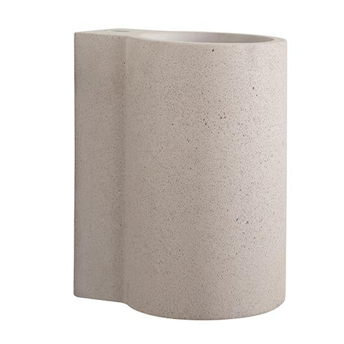 Eurolux - Concrete Wall Light 120mm Sandstone White