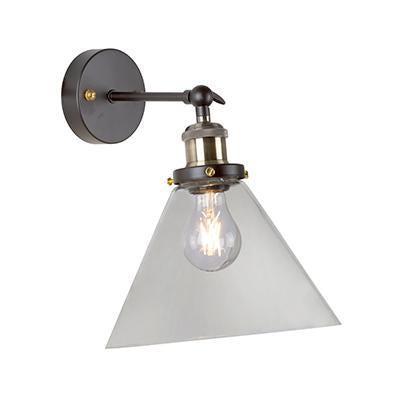 Eurolux - Funnello Wall Light Antique Brass