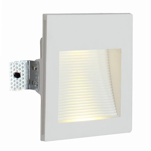 Eurolux - Gypsum Recessed Wall Light 142mm White