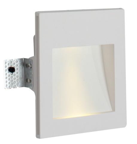 Eurolux - Gypsum Recessed Wall Light 142mm White