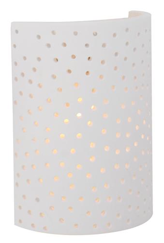 Eurolux - Gypsum Wall Light 180mm White