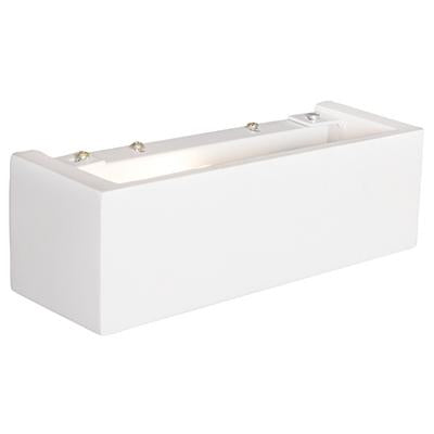 Eurolux - Gypsum Wall Light 220mm Whte