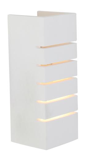 Eurolux - Gypsum Wall Light 80mm White