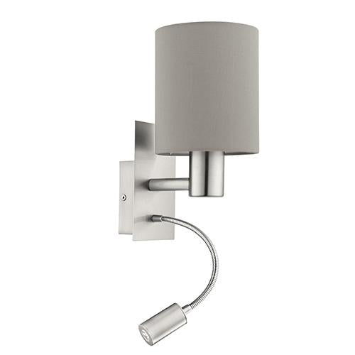 Eurolux - Pasteri Wall Light 2LT Taupe