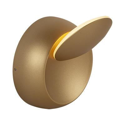Eurolux - Round LED Wall Light Gold