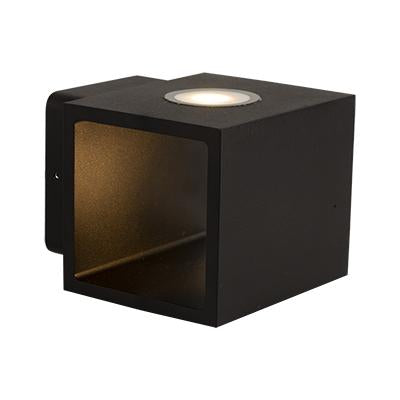 Eurolux - Square LED Wall Light Black