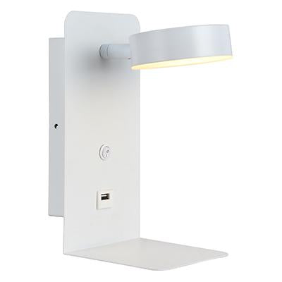 Eurolux - USB LED Wall Light 120mm White