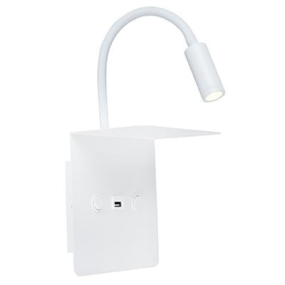 Eurolux - USB Wall Light 150mm White