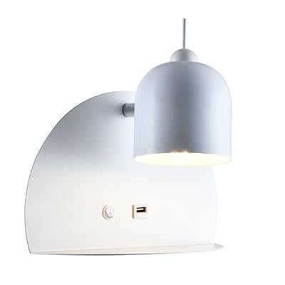 Eurolux - USB Wall Light 260mm White