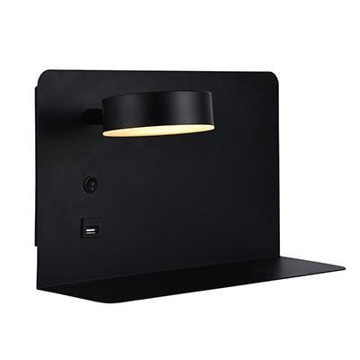 Eurolux - USB Wall Light 320mm Black
