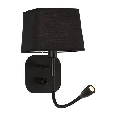 Eurolux - Wall Light 2LT Black