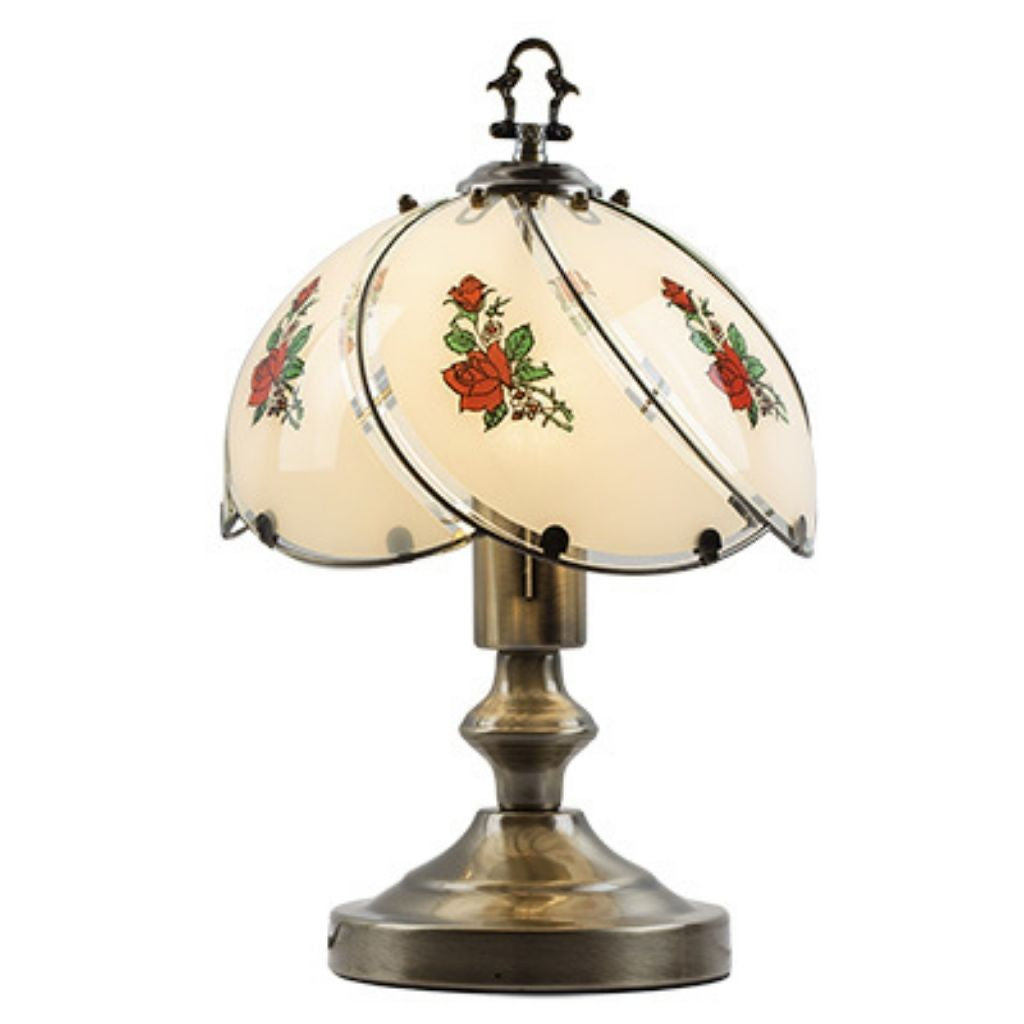 Eurolux - Rose Touch Table Lamp 230mm Antique Brass - Lighting, Lights - T71ABR