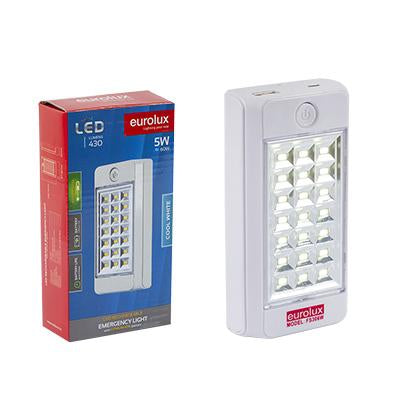 Eurolux - Rechargeables Emergency Light LED 5w 6000-7500K